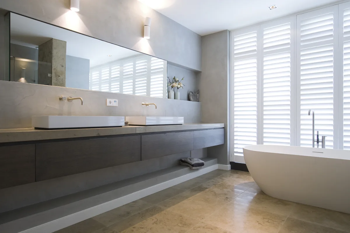 Moderne klassieke badkamer