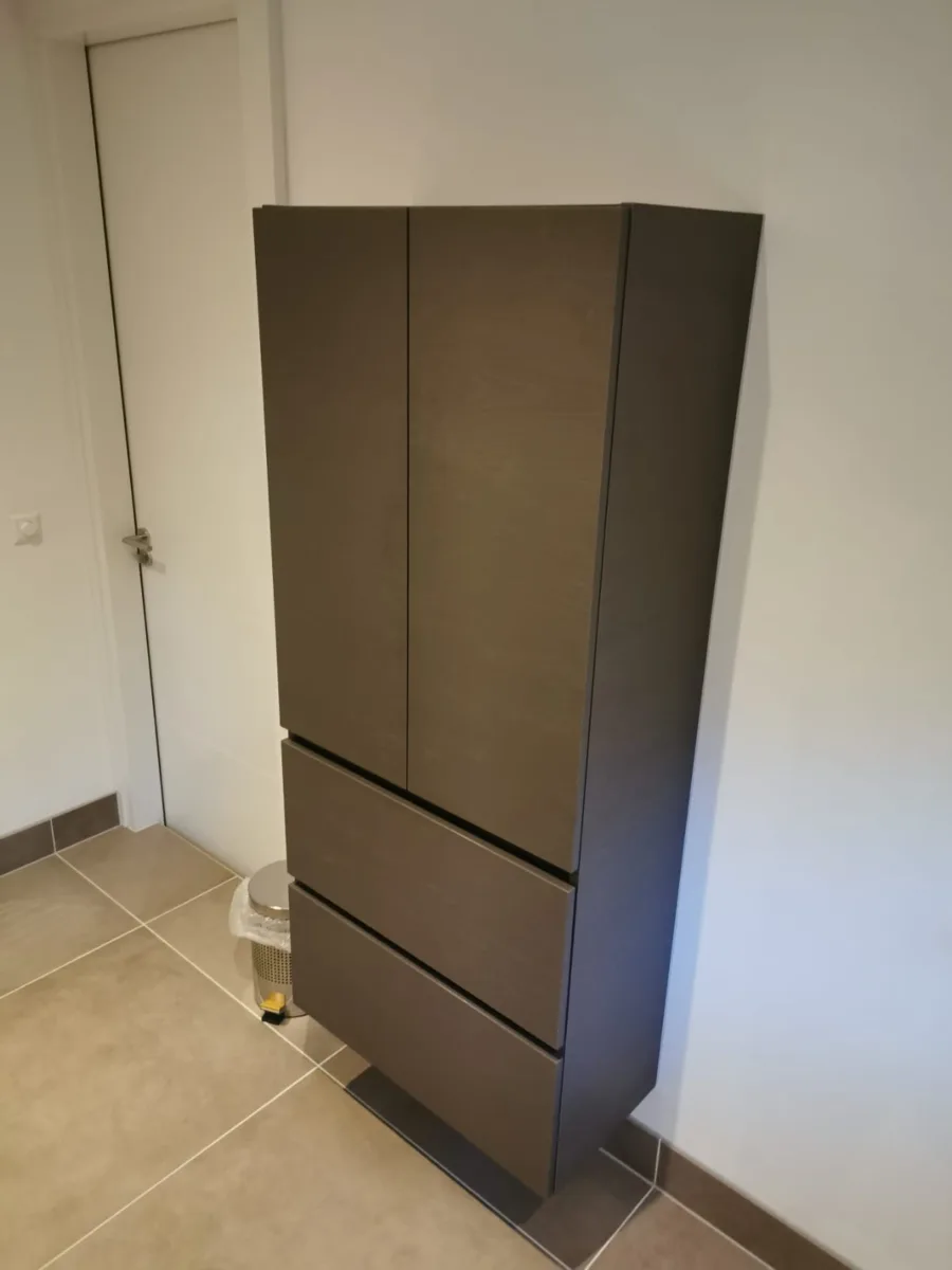 Badkamer T-opstelling – modern stijl – Tiel  (foto 8)