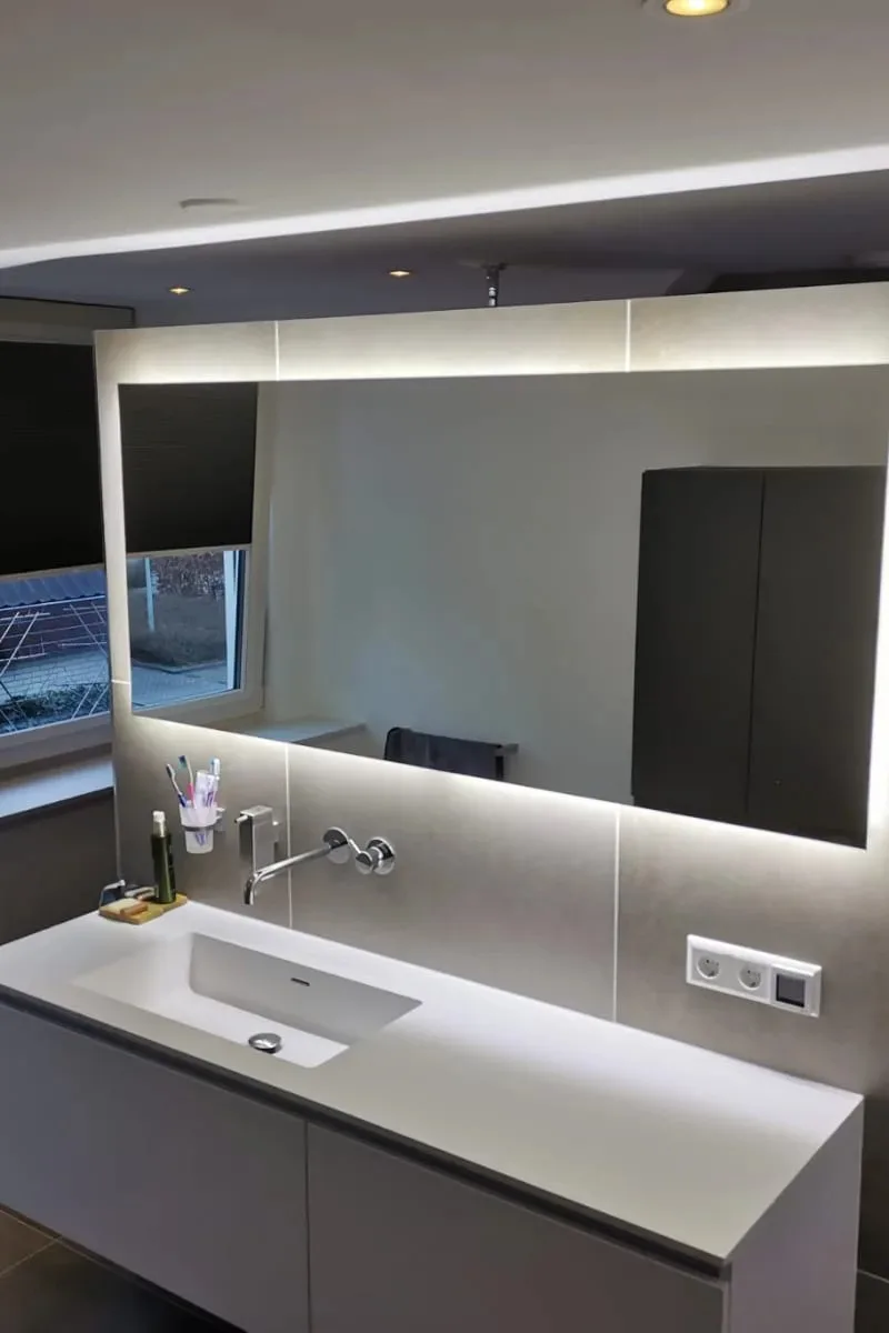Badkamer T-opstelling
