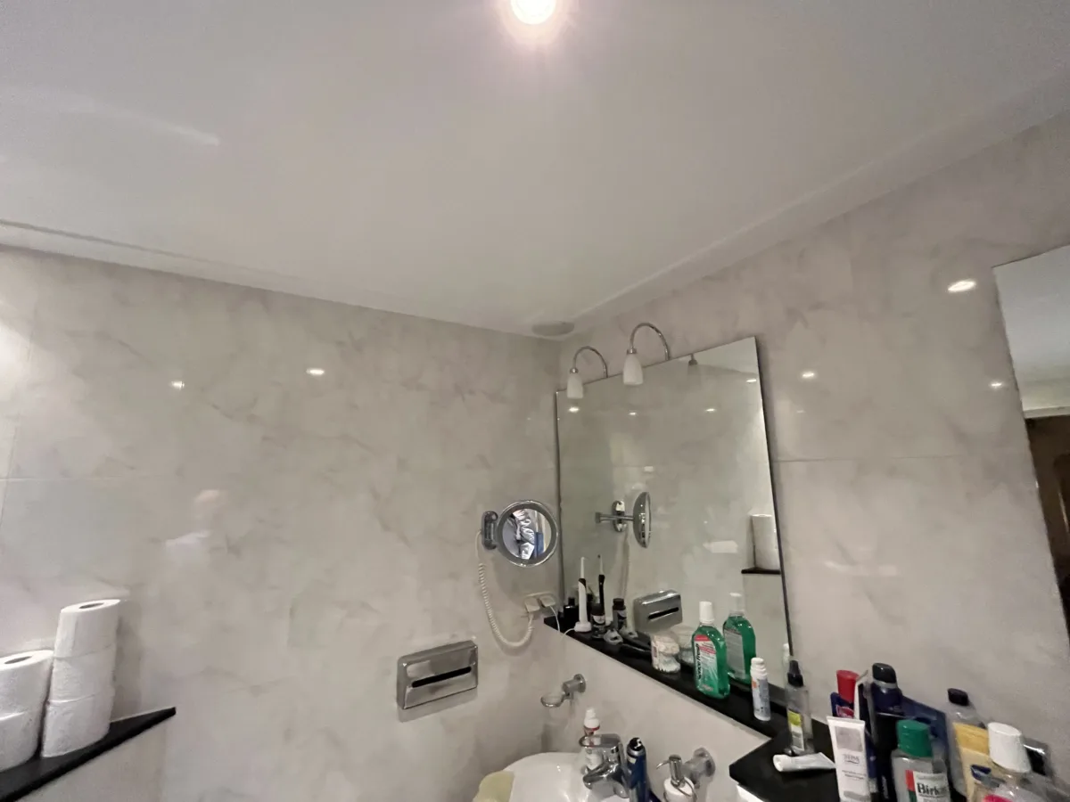 Badkamer natuursteen wastafel – natuurlijk stijl – Oosterbeek (foto 24)