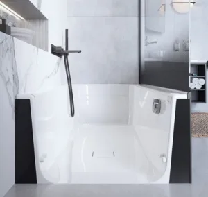 Vrijstaande baden, inbouwbaden, inloop baden met deur en jacuzzi's