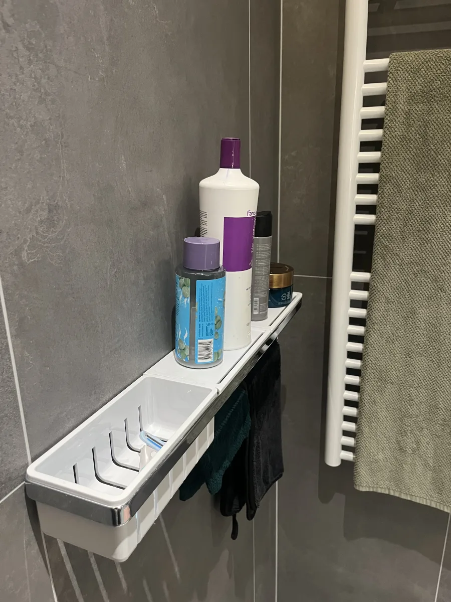 Badkamer met boetiek sfeer en Portugese tegels – karakteristiek stijl – Amersfoort (foto 7)