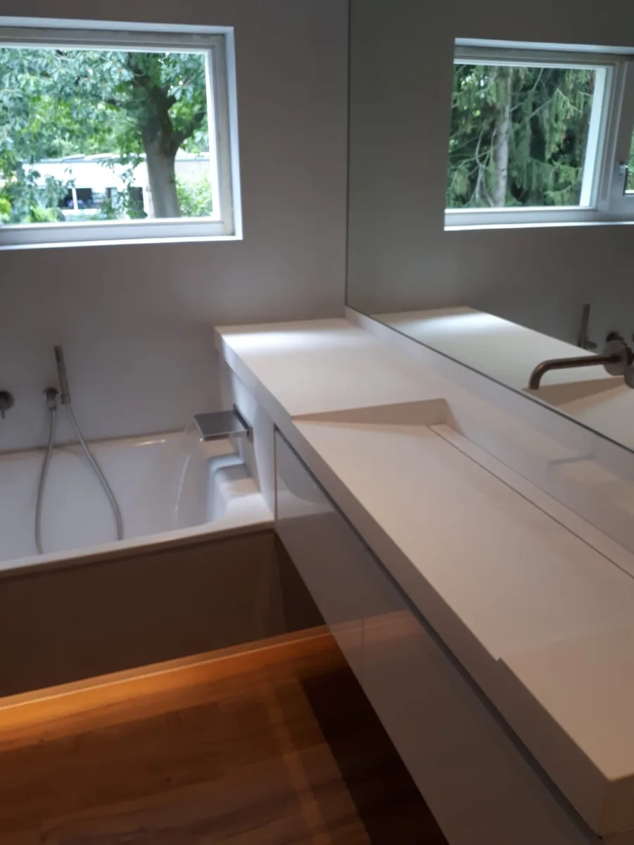 Maatwerk design badkamer