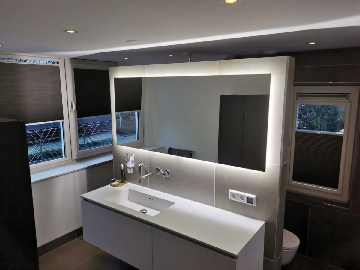 Badkamer T-opstelling – modern stijl – Tiel 