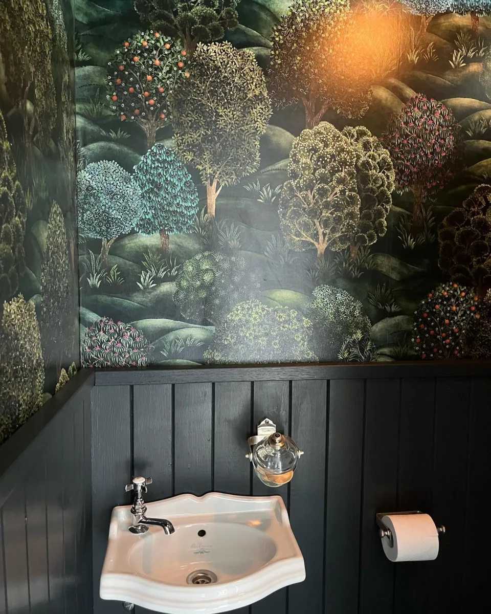 Toiletruimte Engels Windsor sanitair St. James – landelijk stijl – Buren (foto 3)