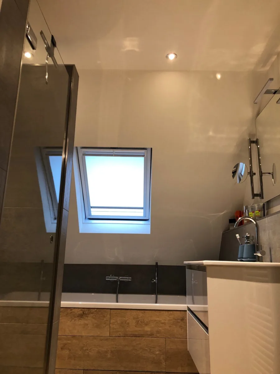 Badkamer schuine kap – modern stijl – ede (foto 14)