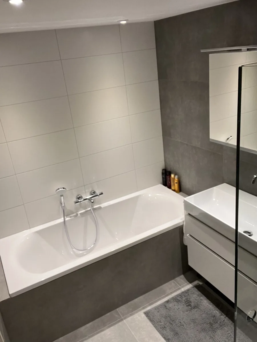 Badkamer met sunhower Pure XL infrarood – modern stijl – Veenendaal (foto 4)