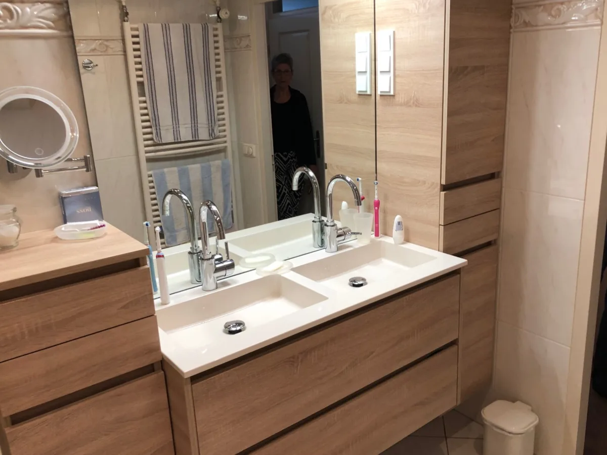 Badkamer refit – ergonomisch stijl – Veenendaal (foto 2)