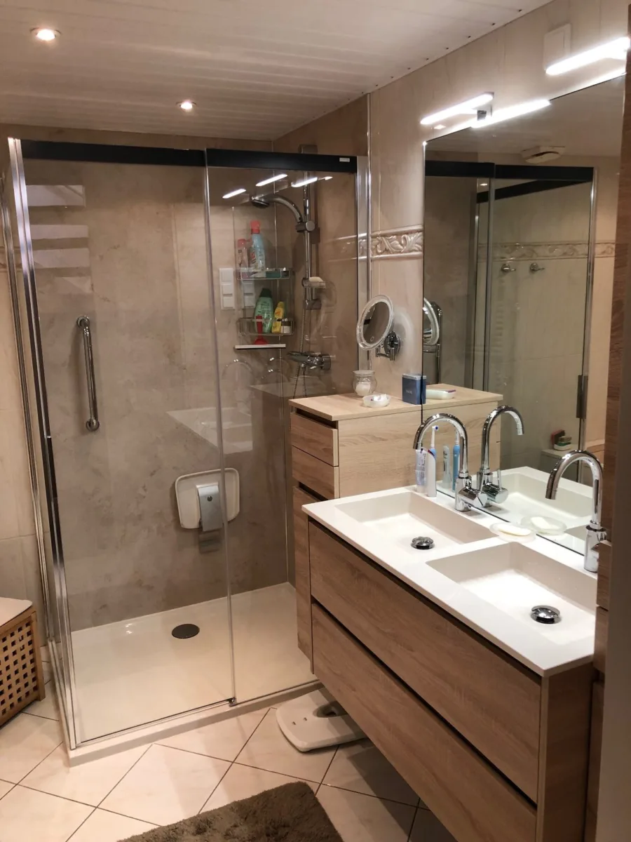 Badkamer refit – ergonomisch stijl – Veenendaal