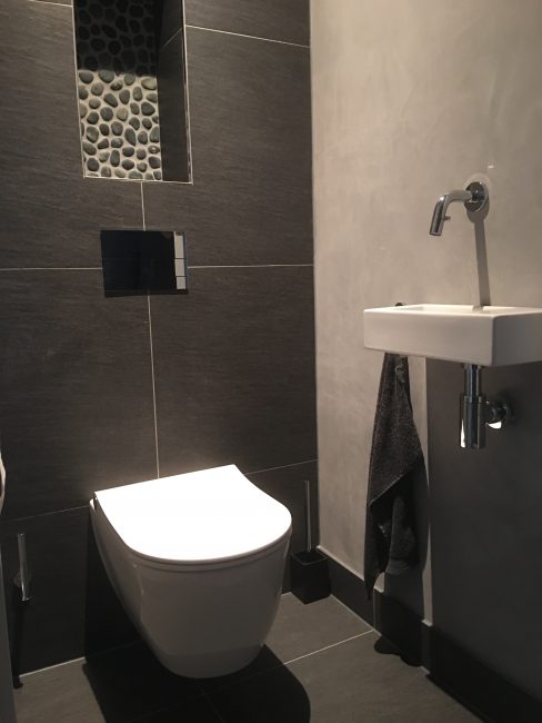 Realisatie luxe toiletruimtes – modern stijl – Rhenen (foto 3)