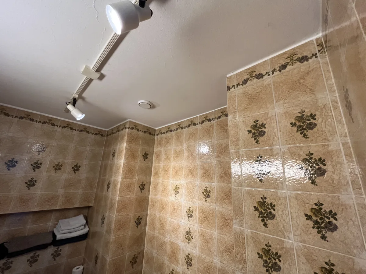 Badkamer met glazen inloopdouche tot aan het plafond – modern stijl – Doorwerth (foto 23)