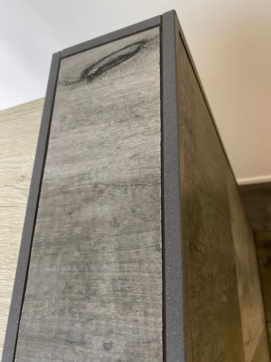 Compacte badkamer met douchemuur – modern stijl – Ochten (foto 16)