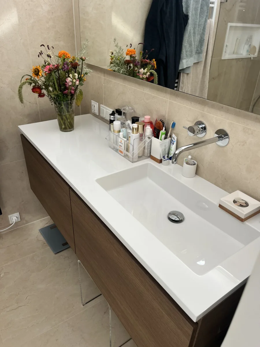 Badkamer renovatie, voor en na foto’s – modern stijl – Rhenen (foto 9)