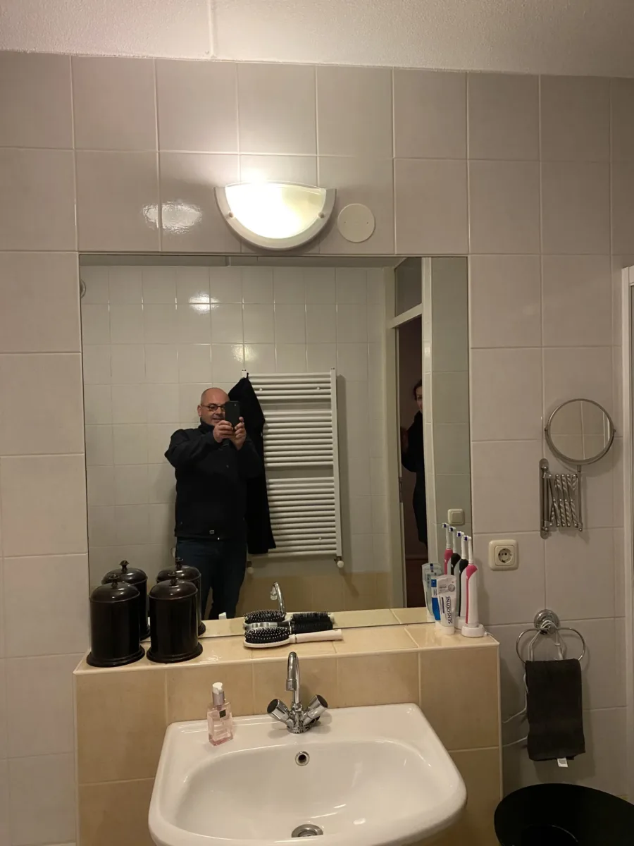 Badkamer inloopdouche zwart – modern stijl – Veenendaal (foto 15)