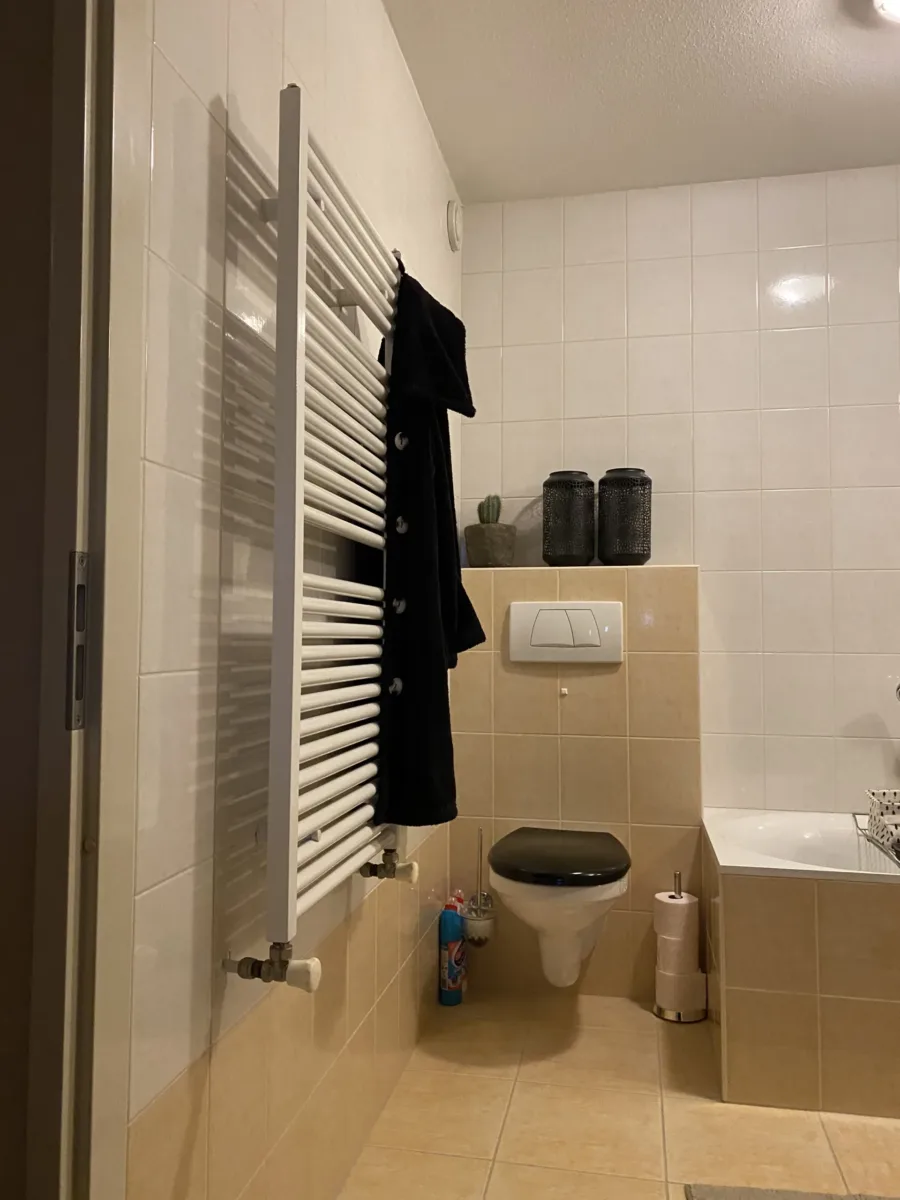 Badkamer inloopdouche zwart – modern stijl – Veenendaal (foto 12)
