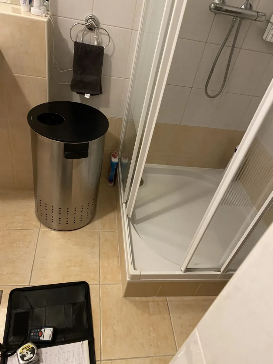 Badkamer inloopdouche zwart – modern stijl – Veenendaal (foto 13)