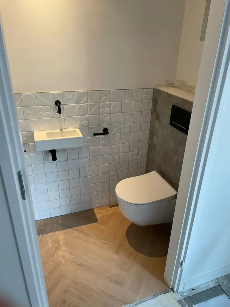 Toiletruimte – modern stijl – Veenendaal