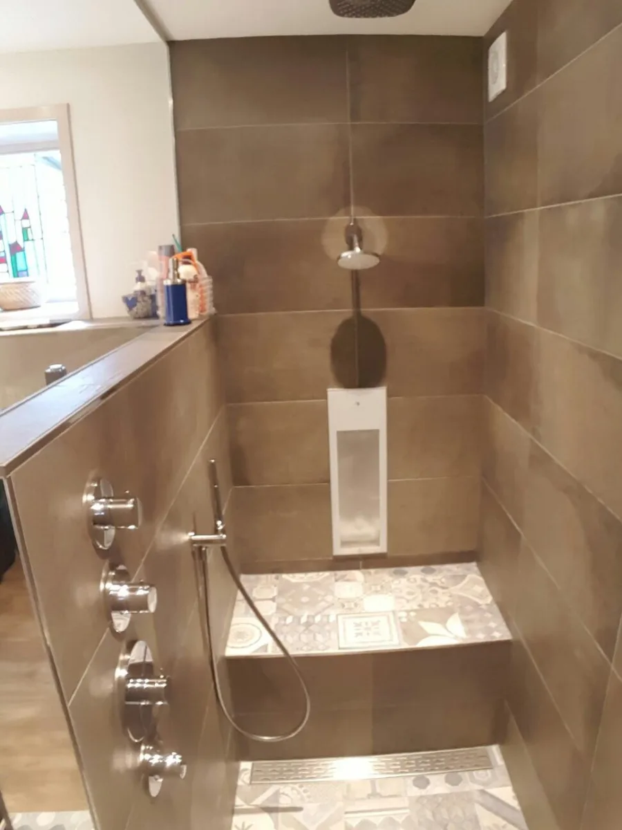 Sfeervolle badkamer met wellness details – modern stijl – Gemeente Buren, Asch (foto 7)