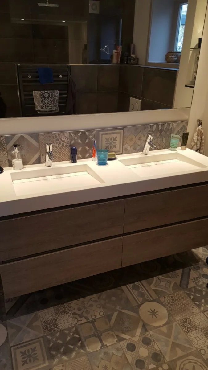 Sfeervolle badkamer met wellness details – modern stijl – Gemeente Buren, Asch (foto 3)