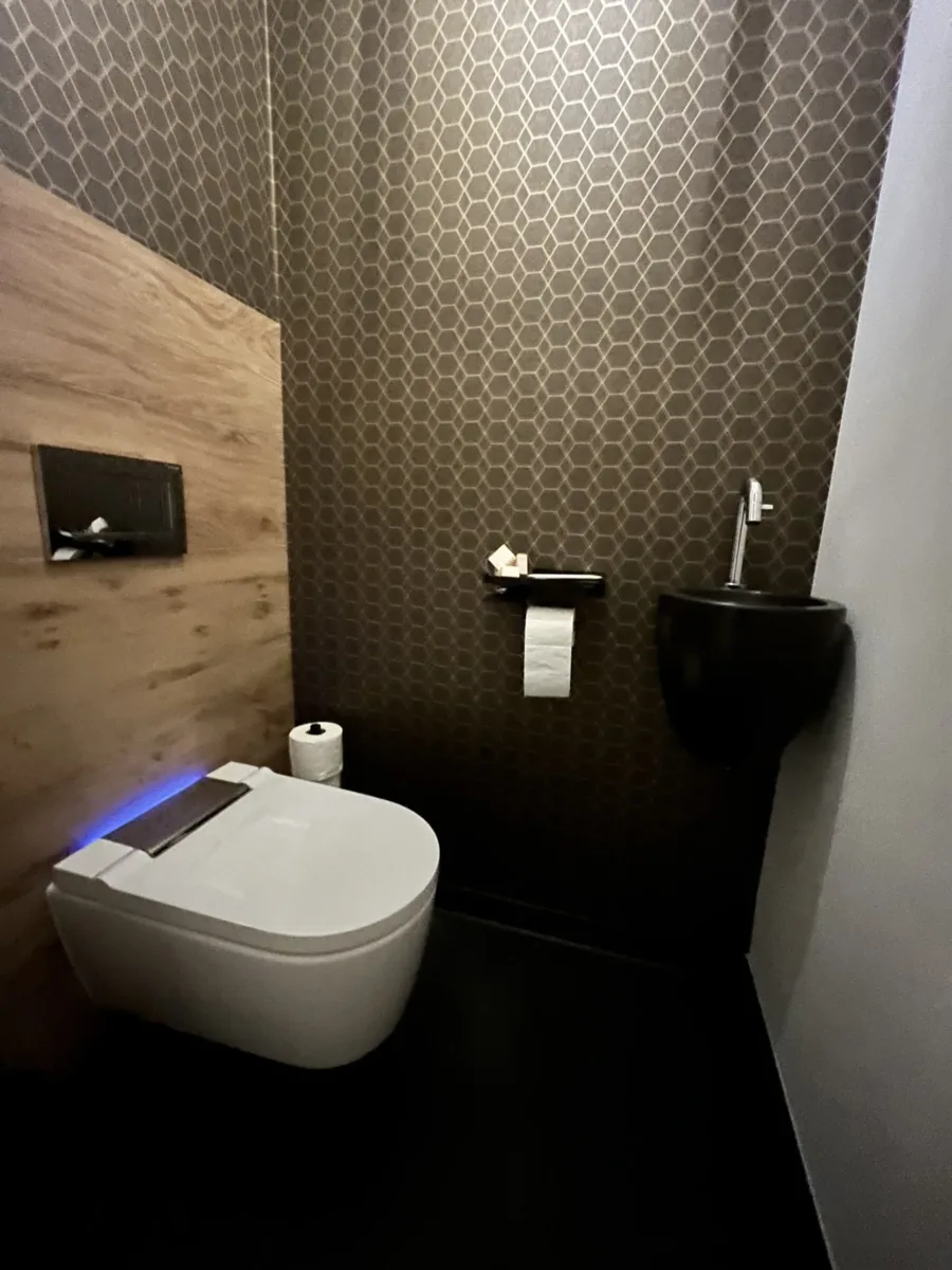 Toiletruimte met Geberit Sela aquaclean douchewc – modern stijl – Leersum (foto 3)