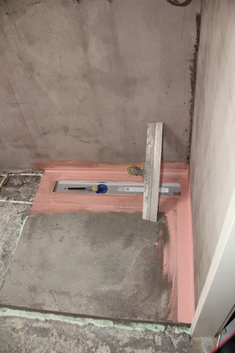 Badkamer met schuine kap – tijdloos stijl – Lunteren (foto 12)