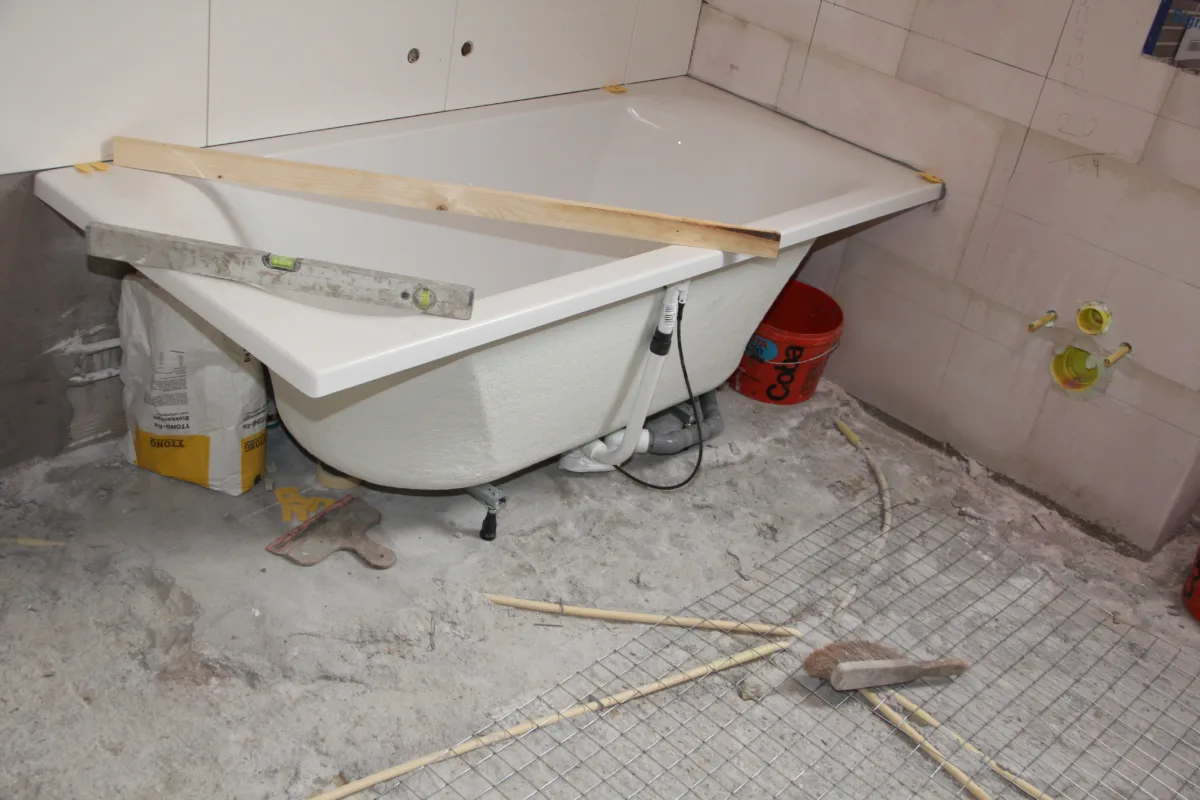 Badkamer met schuine kap – tijdloos stijl – Lunteren (foto 11)