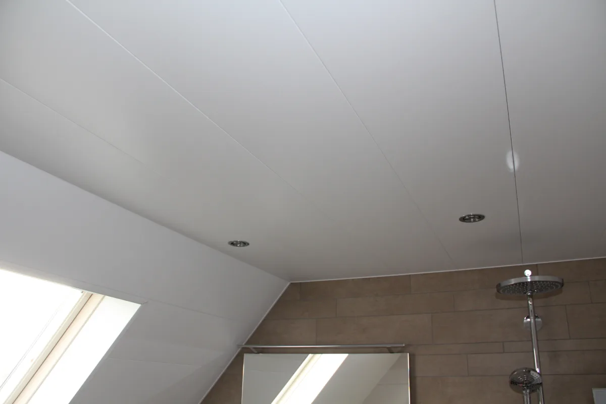 Badkamer met schuine kap – tijdloos stijl – Lunteren (foto 4)