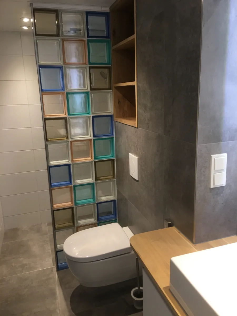 Optische badkamer vergroting – modern stijl – Rhenen (foto 3)