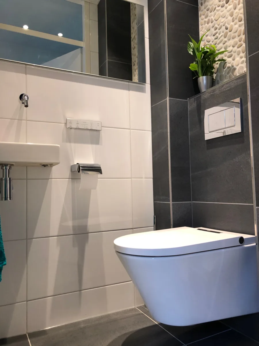 Toilet en entree renovatie – ergonomisch stijl – Veenendaal (foto 4)