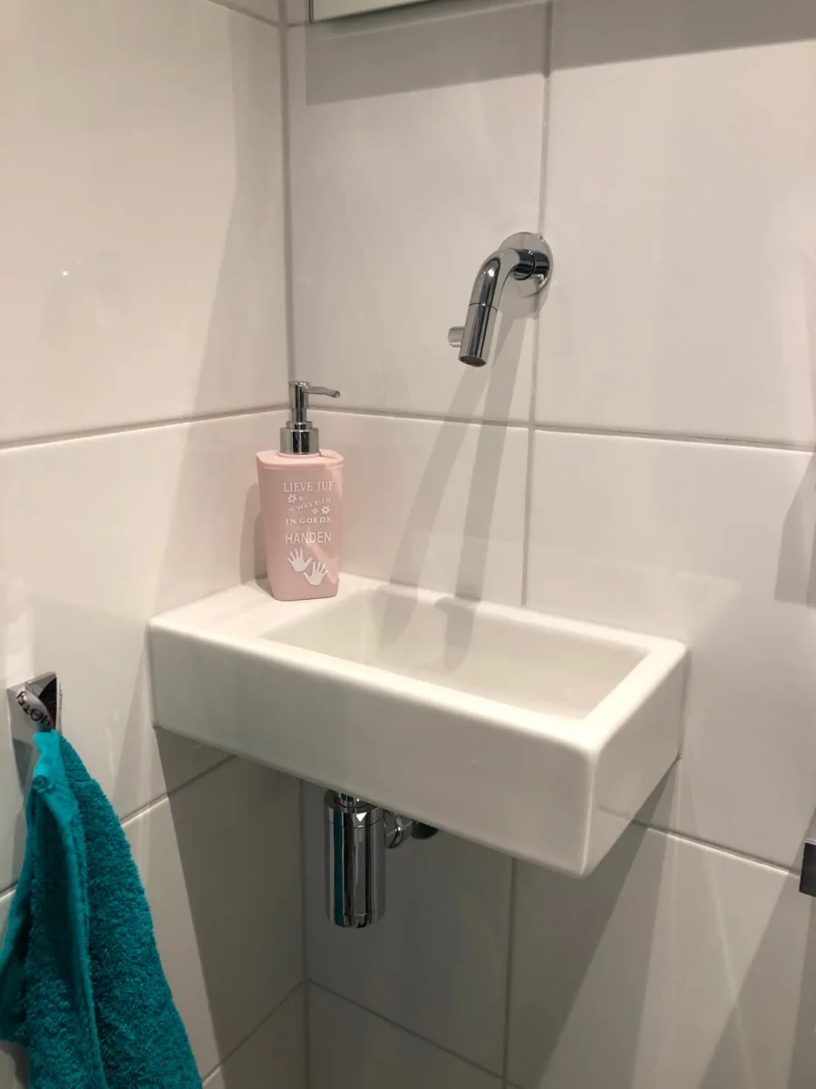 Toilet en entree renovatie – ergonomisch stijl – Veenendaal (foto 7)