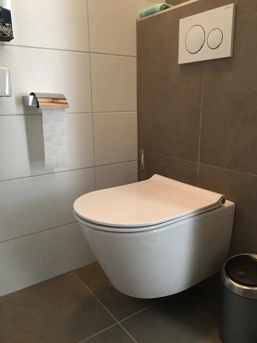 Optie: Badkamer met schuine kap – modern stijl – Veenendaal (foto 9)
