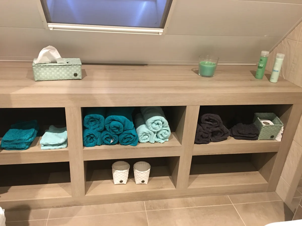Optie: Badkamer met schuine kap – modern stijl – Veenendaal (foto 4)