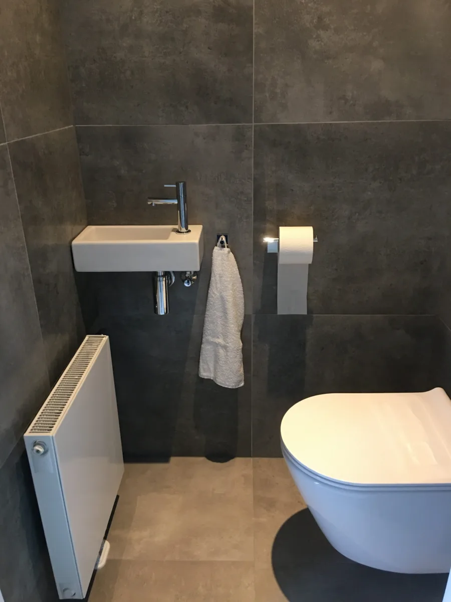 Sunshower badkamer Achterberg – betonlook stijl – Achterberg (foto 8)