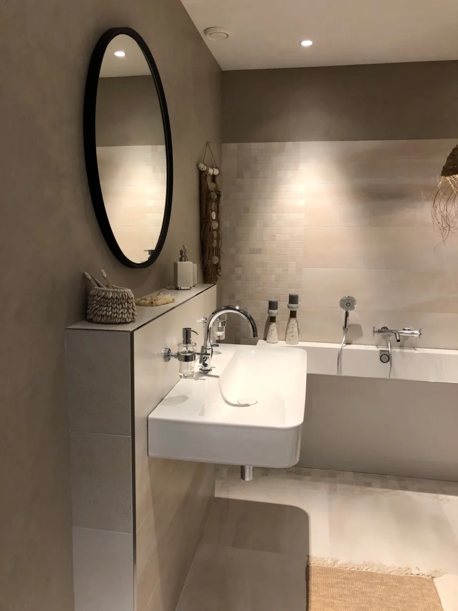 Badkamer rond Happy D.2 – modern stijl – Renswoude (foto 2)